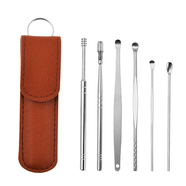 Juego/Kit de instrumentos para limpiar oídos, cuidado e higiene personal