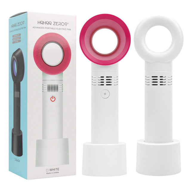 Secador de pestañas postizas, ventilador sin aspas, USB