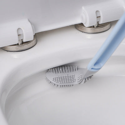 Cepillo multi-usos para limpieza de inodoro, largo