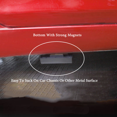 Caja magnética de almacenamiento segura para llaves, portátil, para ocultar y proteger llaves u otros objetos