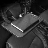 Mesa/Escritorio adaptable al volante del automóvil, superficie plana, portátil, práctico