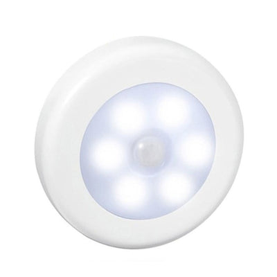 Luces LED con sensor de movimiento, forma redonda, compacta