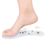 Almohadillas/Plantillas magnéticas para pies, transpirables, comodidad y masaje al caminar, de acu-presión, unisex
